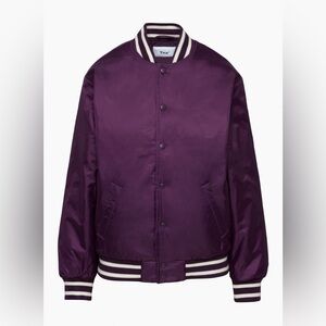 TNA Stadium Jacket in Dark Violet